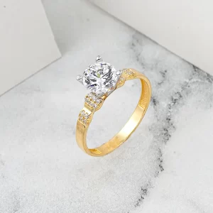 Elden Taksitle Tektaş Yüzük 14 Ayar 1,87 Gram