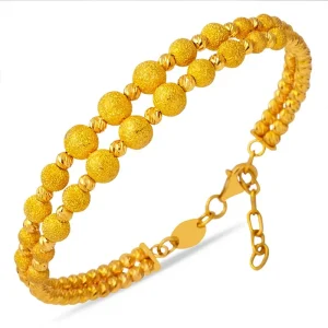 Senetle Altın Bilezik 22 Ayar Dorika Trend Bilezik